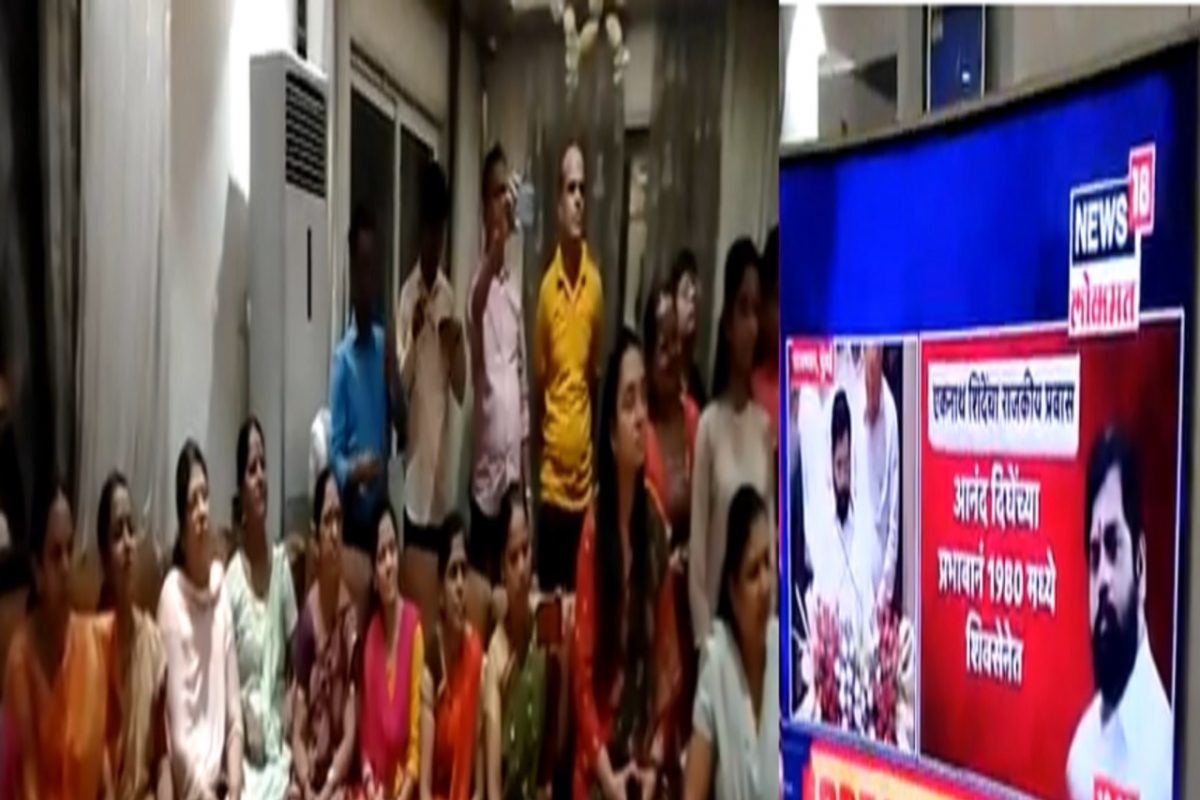 VIDEO: मुख्यमंत्र्यांच्या कुटुंबीयांनी 'News18 लोकमत'वर पाहिला शपथविधी कार्यक्रम