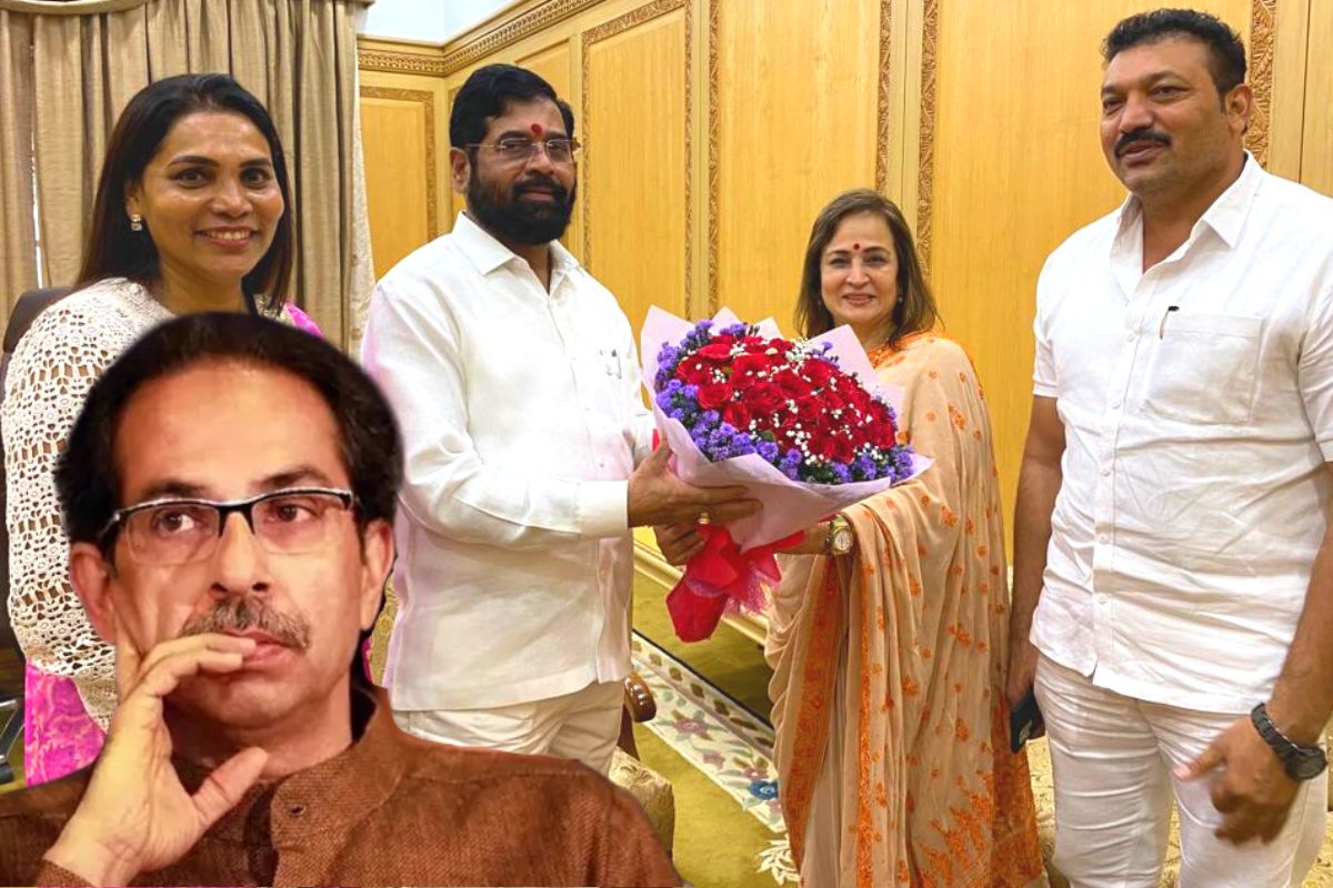 'बाळासाहेबांच्या सून हे लक्षात ठेवून पुढे वागावं', स्मिता ठाकरे-शिंदे भेटीवर शिवसेनेची पहिली प्रतिक्रिया