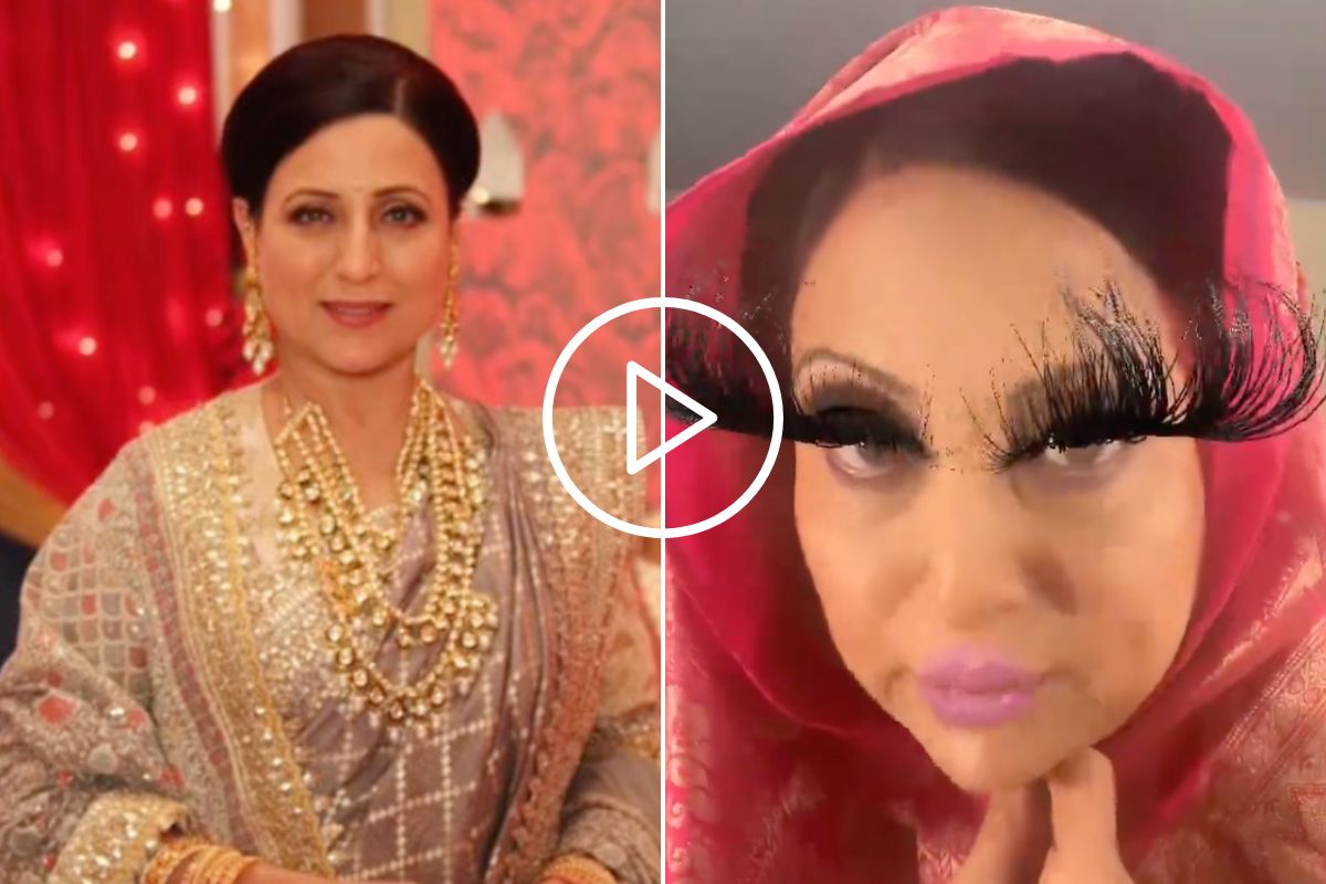 Kishori Shahane: बापरे! किशोरी शहाणेंच्या पापण्यांना हे काय झालं? भाषाही ओळखू येईना, पाहा VIDEO