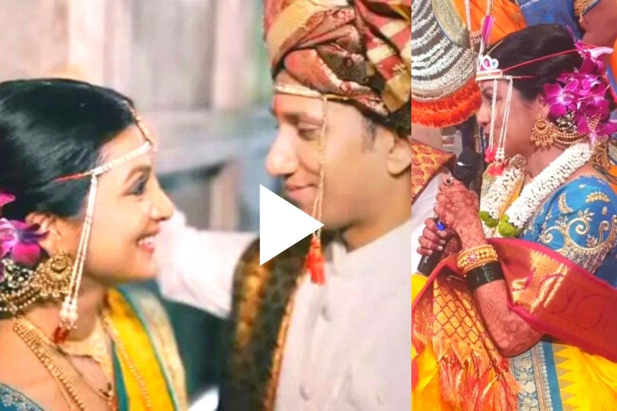 VIDEO: ठेवाल ना मला सुखात? लग्न होताच अमृतानं विचारला नवऱ्याला प्रश्न