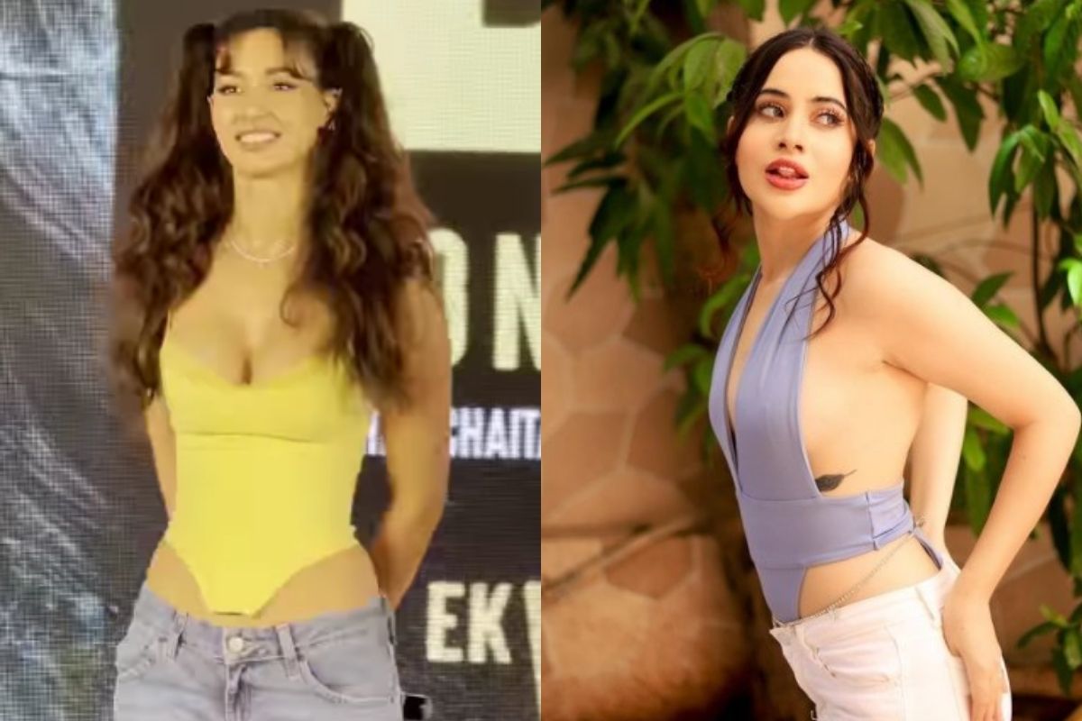 'यांनी काहीही घातलं तरी क्यूट मात्र उर्फीनं तेच केलं तर चुकीचं'; दिशा पाटनी ब्रालेस डीपनेकवरुन ट्रोल