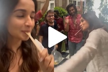 प्रेग्नेंट आलियानं नवरा रणबीरच्या गाण्यावर केला डान्स, करण जोहर म्हणाला... प्रेग्नेंट आलियानं नवरा रणबीरच्या गाण्यावर केला डान्स, करण जोहर म्हणाला...