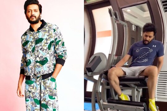 Leg exercise करुन रितेश देशमुखचं झालं असं काही की आता चालणंही झालं मुश्किल!