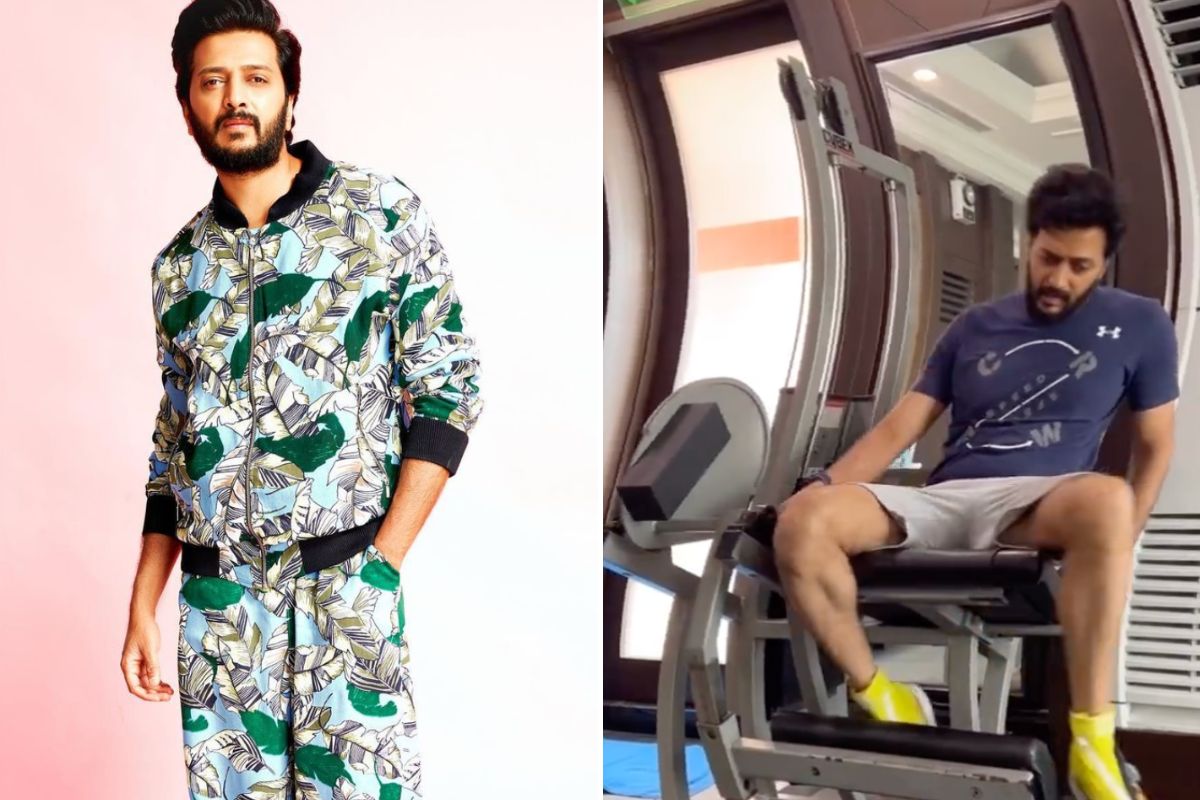 Leg exercise करुन रितेश देशमुखचं झालं असं काही की आता चालणंही झालं मुश्किल!