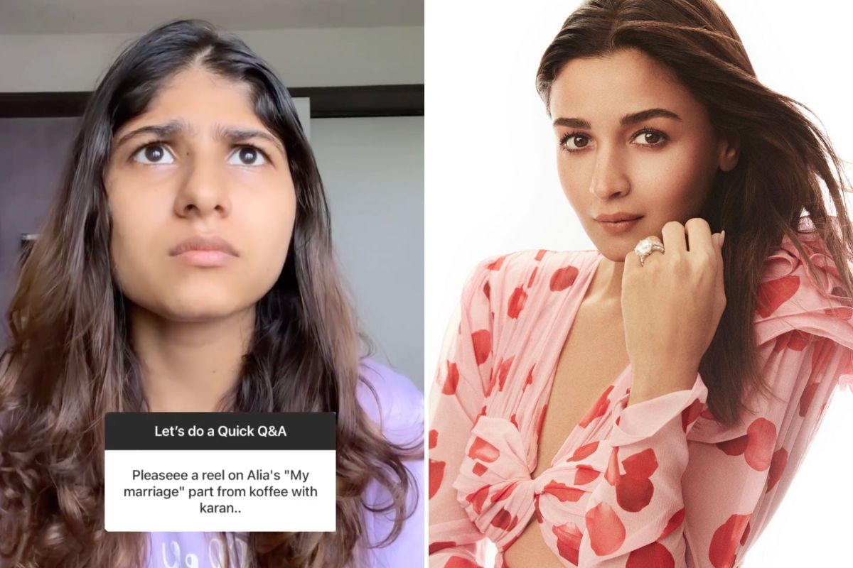 Alia Bhatt mimicry artist : रणबीरच्या बायकोवर भारी पडतेय 'ही' Influencer; खऱ्या आलियापेक्षा चाहत्यांना पडली या तरुणीची भुरळ