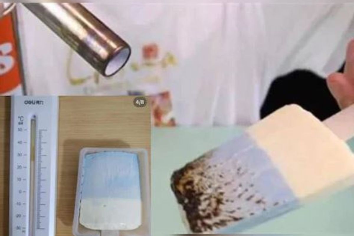 ऐकावं ते नवल! कंपनीने बनवला असा आईस्क्रीम,31अंश सेल्सिअस तापमानातही वितळणं कठीण