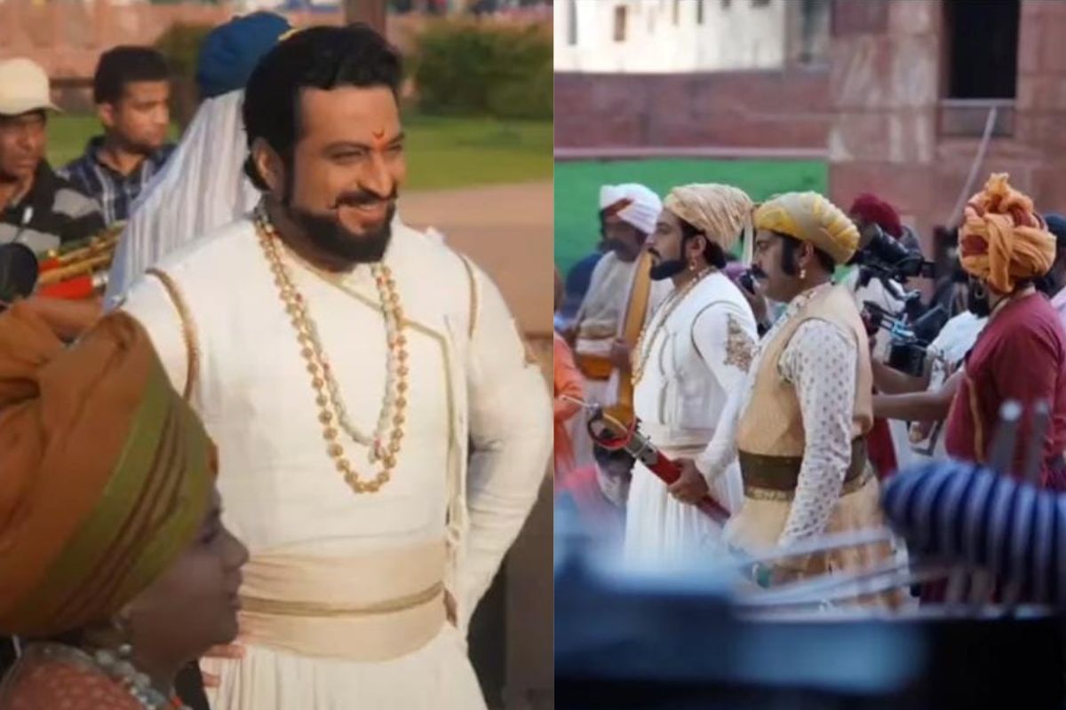 Dr.Amol kolhe in Garudjhep movie