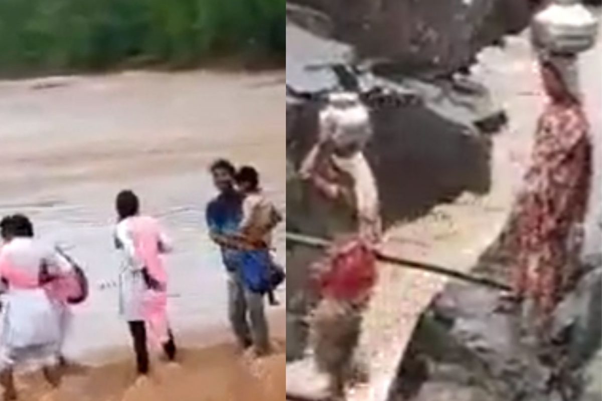 Video : एक आदिवासी महिला राष्ट्रपतीपदाच्या शर्यतीत, दुसरीकडे महाराष्ट्रात जगण्यासाठी आदिवासींची जीवघेणी कसरत