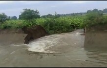मुळा धरणाचा उजवा कालवा फुटला! हजारो लिटर पिण्याचं पाणी वाया Video मुळा धरणाचा उजवा कालवा फुटला! हजारो लिटर पिण्याचं पाणी वाया Video