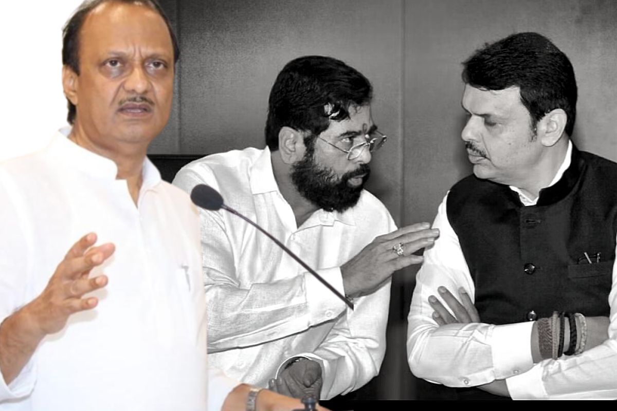 ओला दुष्काळ जाहीर करा! या दोघांना प्रत्येकवेळी दिल्लीत जाऊन.. अजित पवार सरकारवर भडकले, म्हणाले..