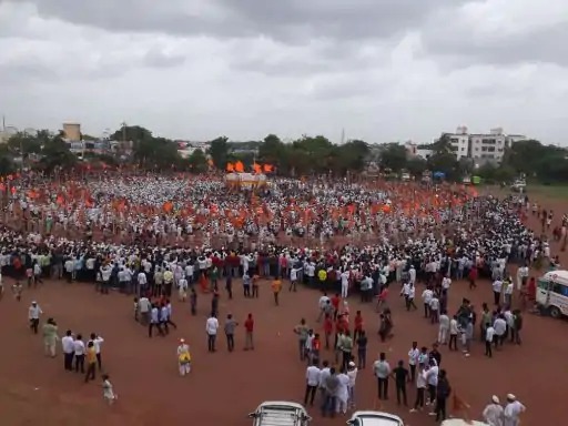 akluj tukaram maharaj palakhi : अकलूजमध्ये पार पडले जगद्गुरु संत तुकाराम महाराजांच्या पालखीचे रिंगण