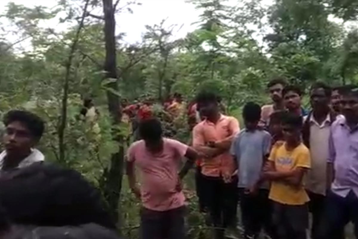 मार्कंड हा पिंपळगाव - धाबेटेकडी जंगलातील एका झाडाखाली नायलॉन पोतीवर जमिनीवर झोपलेल्या अवस्थेत आढळून आला.