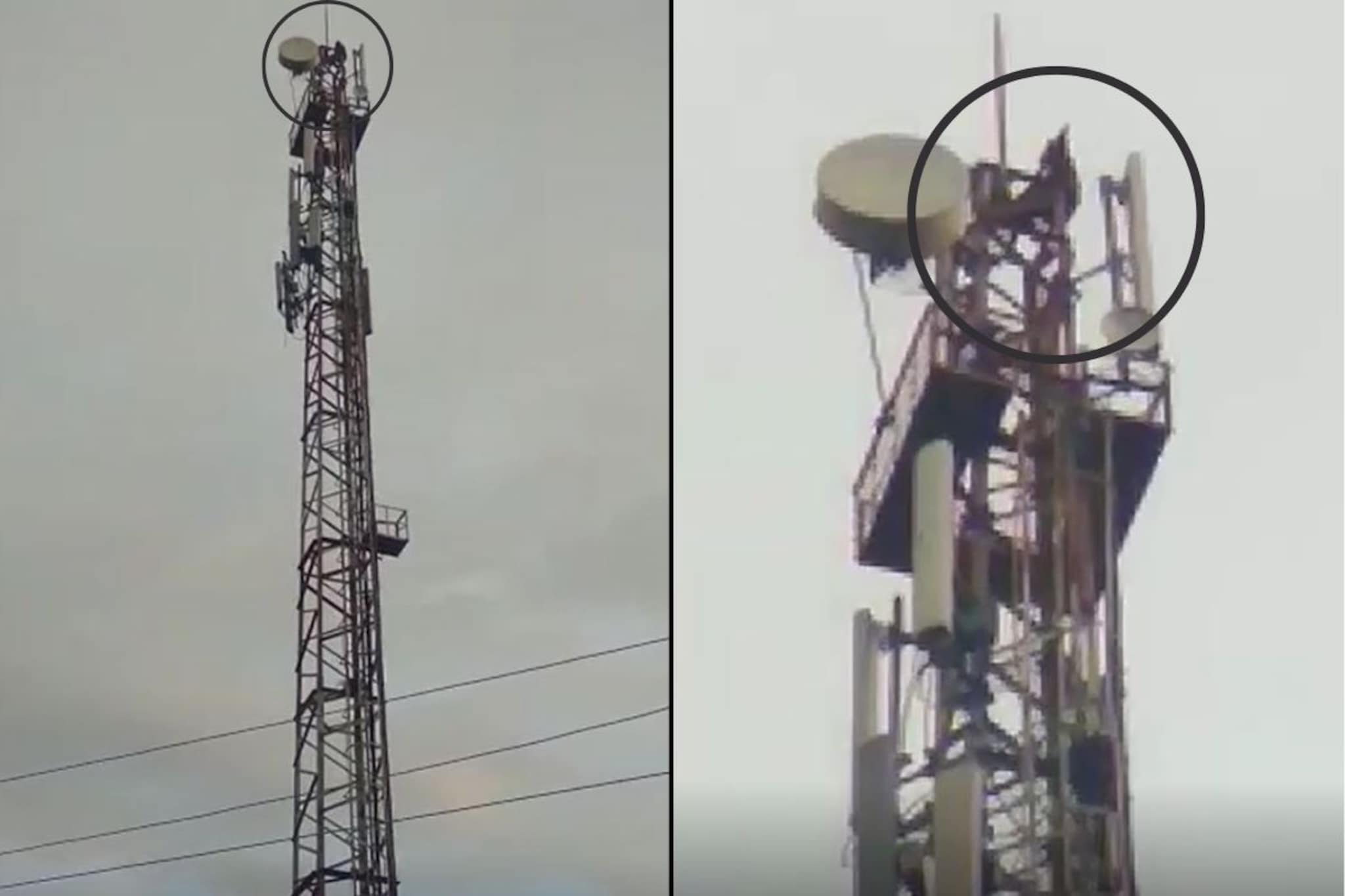 जालना: दारुड्याची विरुगिरी; बायकोला सासरी बोलवण्यासाठी टॉवरवर चढला अन्.., VIDEO