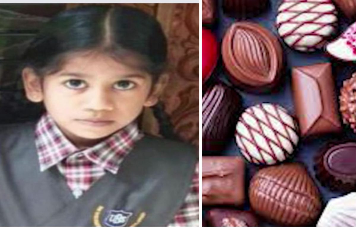 स्कूल व्हॅन दारासमोर, आईकडून चॉकलेट घेऊन थेट तोंडात टाकलं; 6 वर्षीय चिमुरडीचा जागेवरच मृत्यू