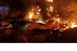 वायूसेनेचं लढाऊ विमान मिग-21 कोसळलं; दोन्ही वैमानिकांचा मृत्यू, भयंकर Video