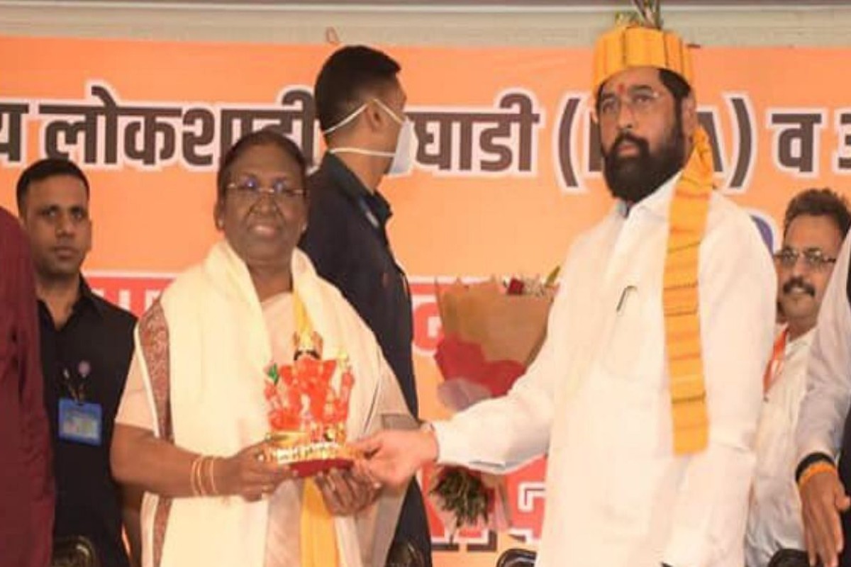 एकनाथ शिंदेंचा 200 मतांचा दावा फोल! राष्ट्रपती निवडणुकीत राज्यातून मुर्मूंना किती मतं?