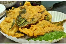 स्वादिष्ट कुरकुरीत पालक भजी अन् हिरवी चटणी, बघूनच सुटेल तोंडाला पाणी स्वादिष्ट कुरकुरीत पालक भजी अन् हिरवी चटणी, बघूनच सुटेल तोंडाला पाणी