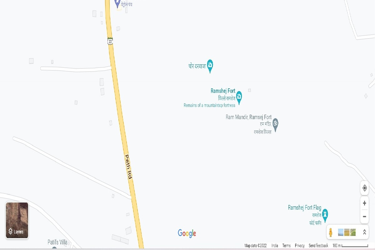 गूगल मॅपवरून सभार