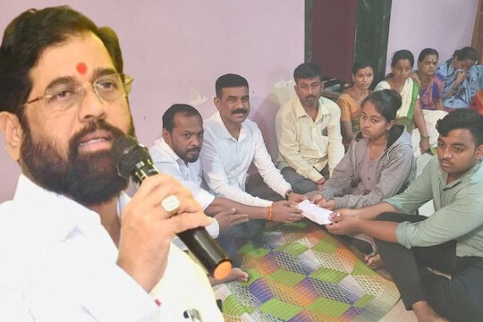मातोश्रीबाहेर मृत्युमुखी पडलेल्या शिवसैनिकाला मुख्यमंत्री शिंदेंकडून मदत; ठाकरेंच दुर्लक्ष?