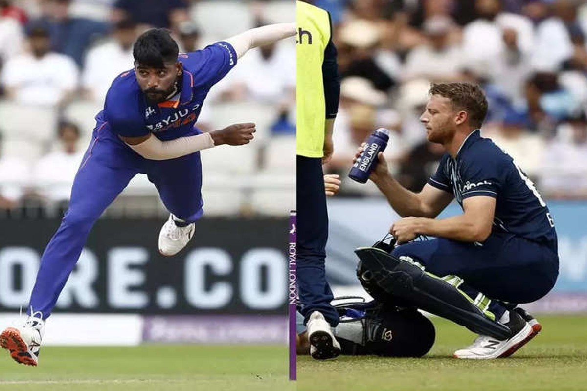 IND vs ENG : सिराजच्या बाऊन्सरने बटलर गरगरला! दोन वेळा बदललं हेल्मेट