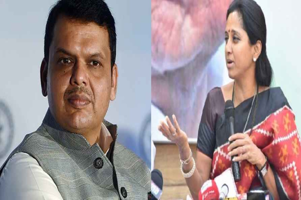 Supriya Sule : 106 वाले उममुख्यमंत्री 1 आमदार असलेल्या ठाकरेंना भेटतात सुप्रिया सुळेंची फडणवीसांवर टीका