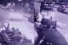 मंदिरासमोर झोपलेल्या नागरिकांना गाडीने चिरडलं, अंगावर काटा आणणारा VIDEO मंदिरासमोर झोपलेल्या नागरिकांना गाडीने चिरडलं, अंगावर काटा आणणारा VIDEO