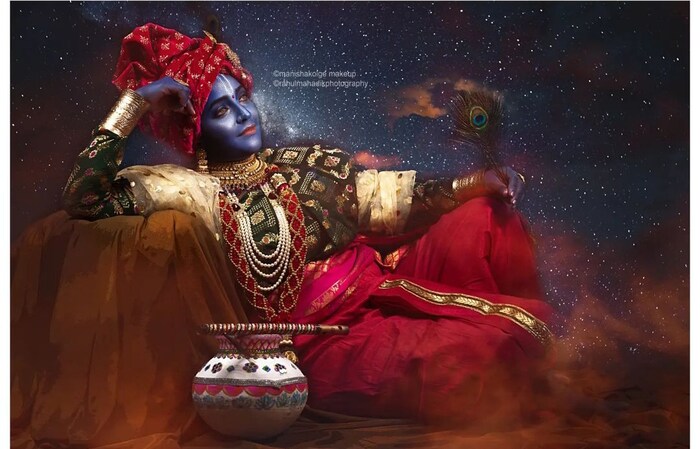  ही अभिनेत्री इतर कुणी नसून 'रात्रीस खेळ चाले' फेम शेवंता अर्थातच अपूर्वा नेमळेकर आहे. 