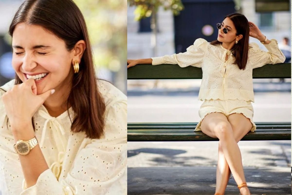 anushka sharma beautiful photos in short white dress mhgm transpg - Anushka Sharma : 'बागेत गेल्यावर यापेक्षा चांगलं काय असू शकतं', नेमकं कशाबद्दल बोलतेय अनुष्का ? – News18 लोकमत
