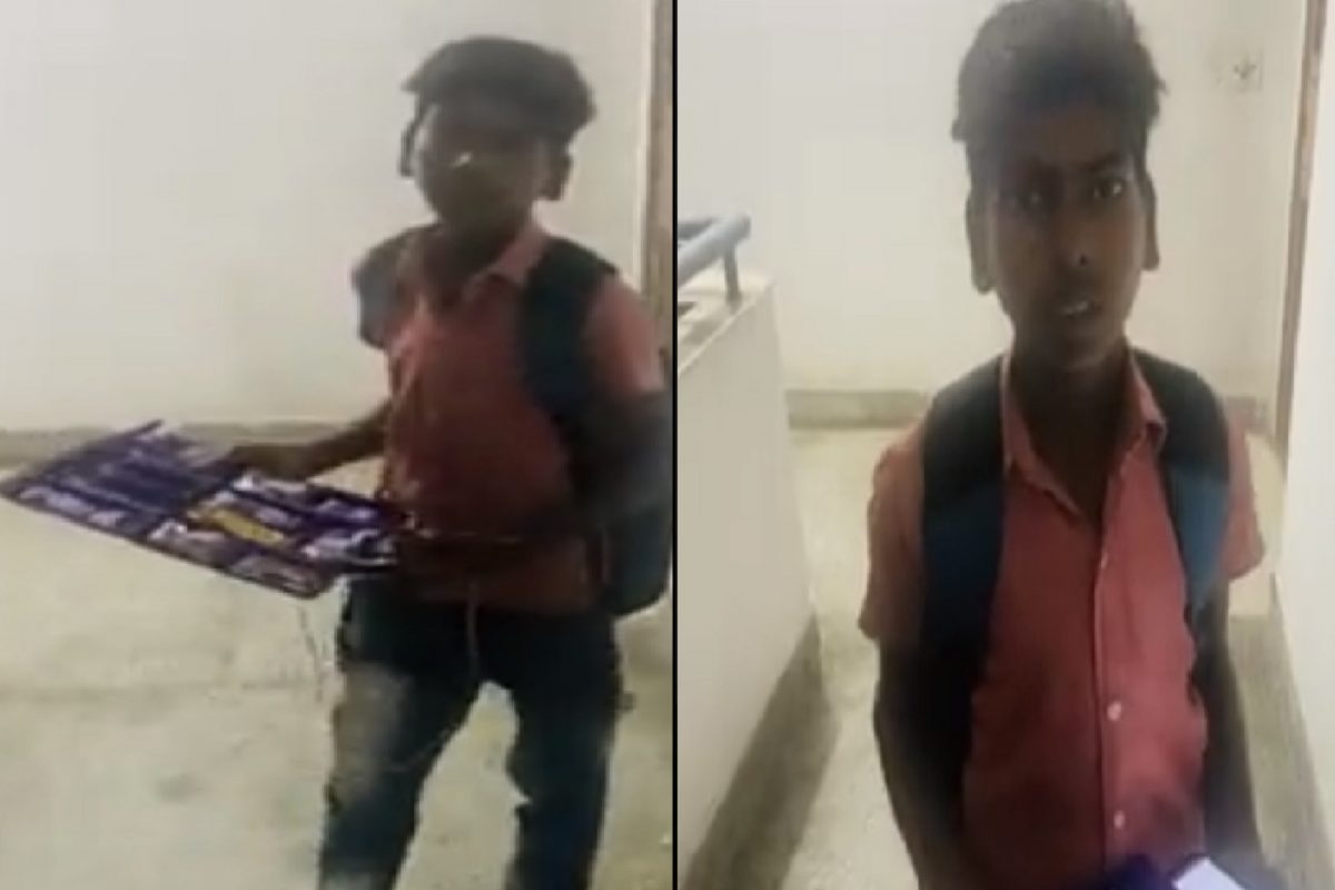 VIDEO - अवघ्या 7 वर्षांचा चिमुकला बनला Delivey Boy; कारण ऐकून डोळ्यात पाणी आल्याशिवाय राहणार नाही
