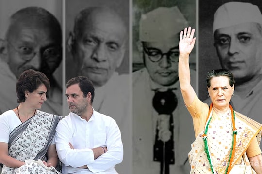 काँग्रेसची 136 वर्षे, 5 युग अन् 60 पक्षाध्यक्ष, नेहरू-इंदिरांना जमलं नाही ते सोनियांनी करुन दाखवलं