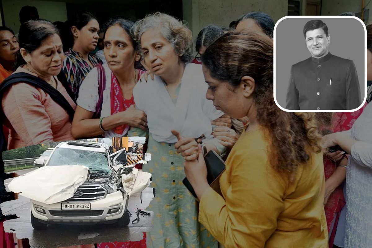 Vinayak Mete Wife- Photo PTI