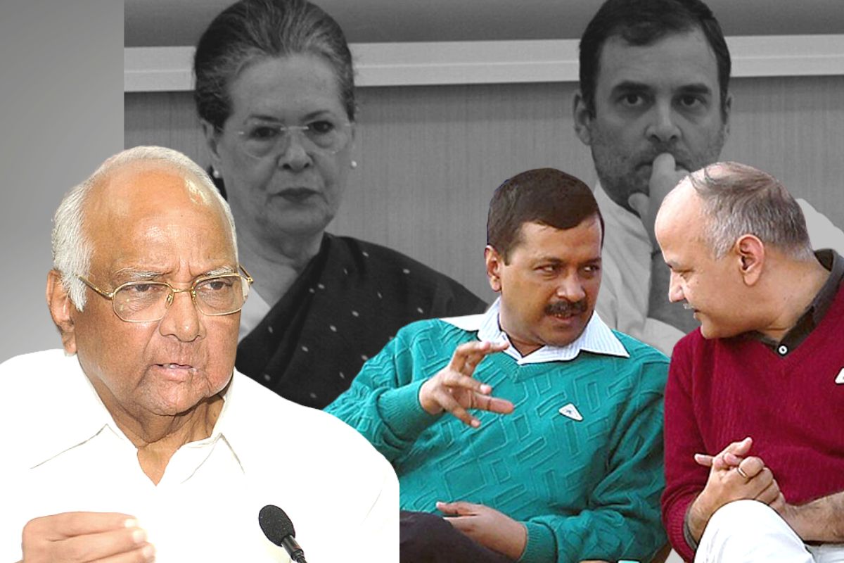 मनीष सिसोदिया प्रकरणावरुन शरद पवारांनी काँग्रेसला सुनावलं, म्हणाले इथं तर..