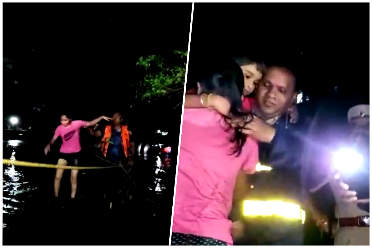 'मेरा भाई किधर है,' असा टाहो नदीपात्रात अडकलेल्या बहिणीनं केला.