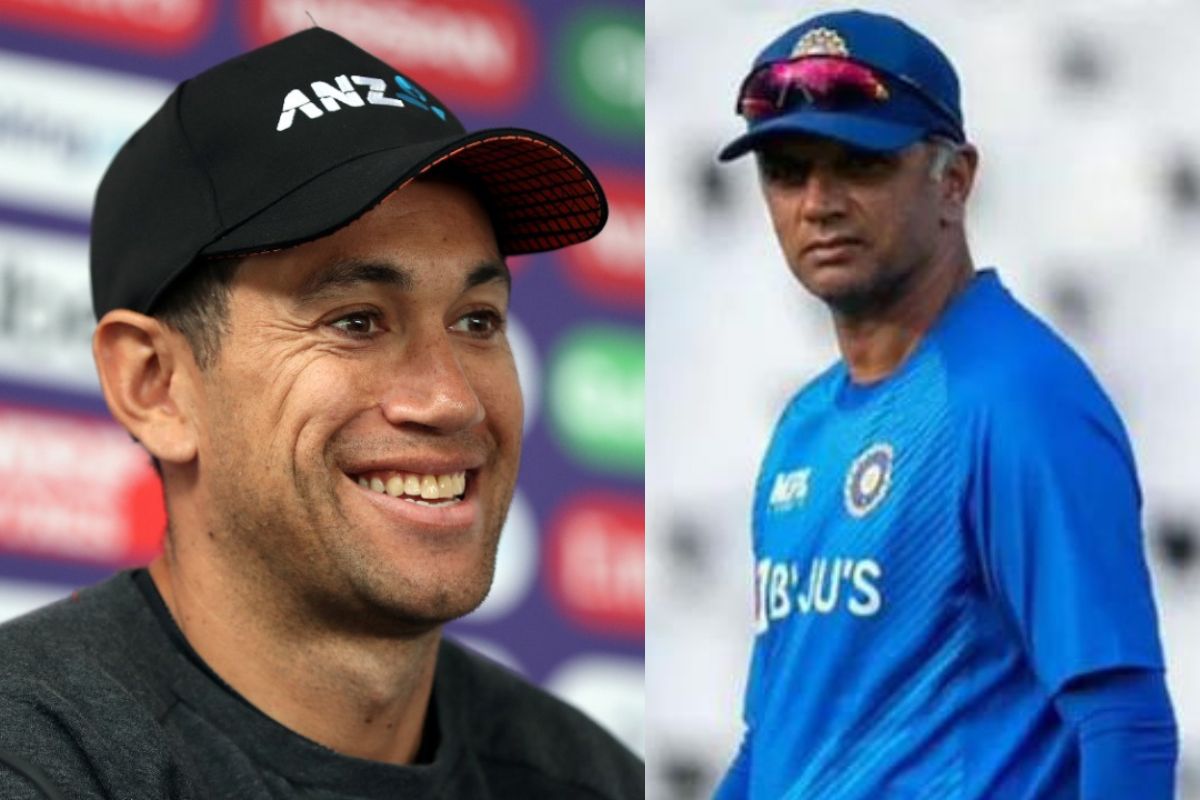 रॉस टेलर आणि राहुल द्रविड