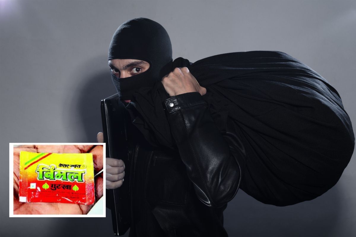 गुटखा शौकीन चोरांचा कारनामा! चोरला 10.50 लाख रुपयांचा विमल गुटखा