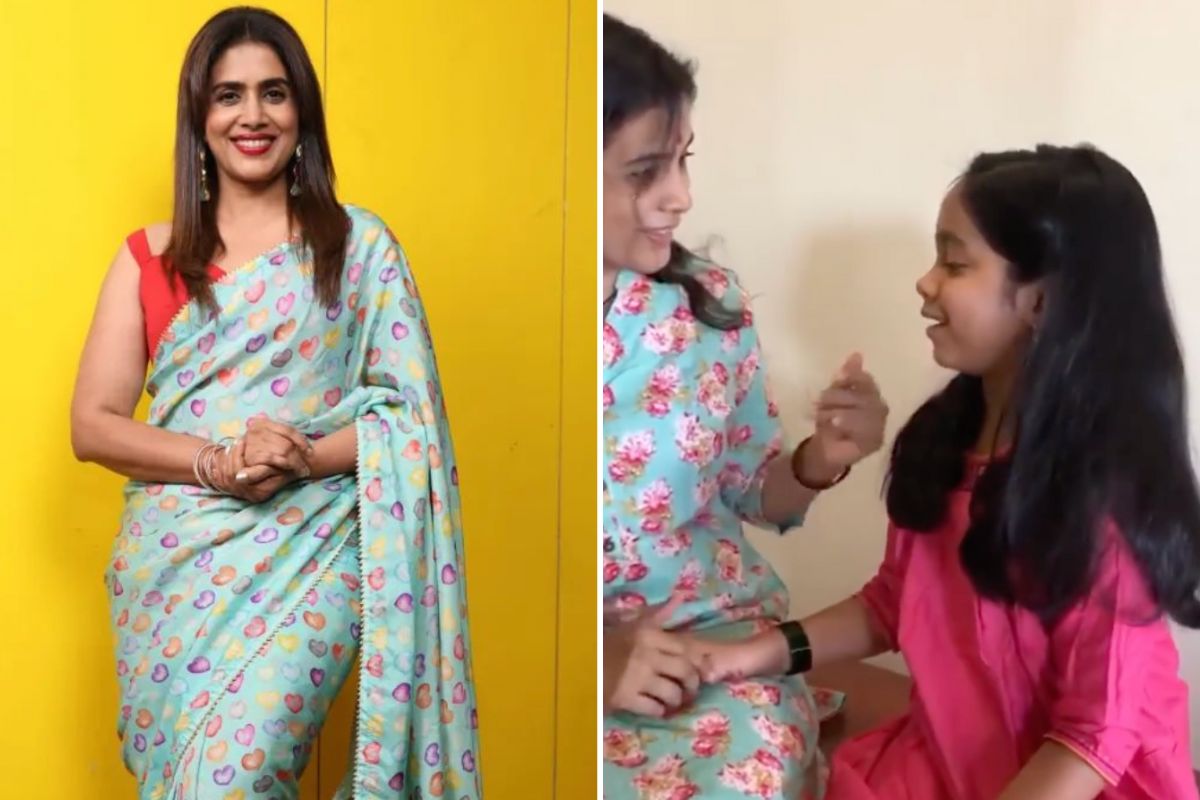 Sonali Kulkarni: मराठी गाणं गाऊन मायलेक साजरी करतायेत नागपंचमी; सोनालीला झाली 'या' दिग्दर्शिकेची आठवण