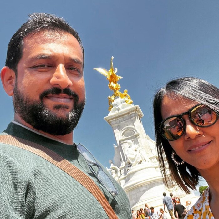 यामध्ये लंडनमधील वेगवेगळ्या पर्यटन स्थळांना भेट देत या जोडीने फिरायचा मनमुराद आनंद लुटल्याचं समोर आलं आहे. 
