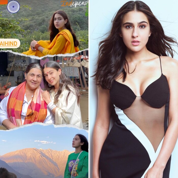 अभिनेत्री सारा अली खानने सुद्धा तिच्या अप्रतिम अंदाजात स्वातंत्र्यदिनाच्या शुभेच्छा दिल्या. 