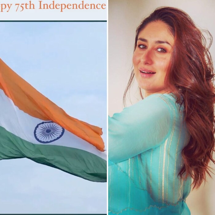 अभिनेत्री करिना कपूरने सुद्धा इन्स्टाग्राम स्टोरी शेअर करत स्वातंत्र्यदिनाच्या शुभेच्छा दिल्या आहेत. 