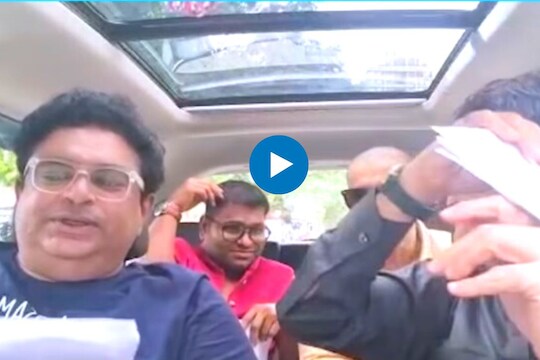 Kushal Badrike:  कुशलला पडला मित्रांचा चोप; विनोदवीराने असं केलं तरी काय? बघा VIDEO