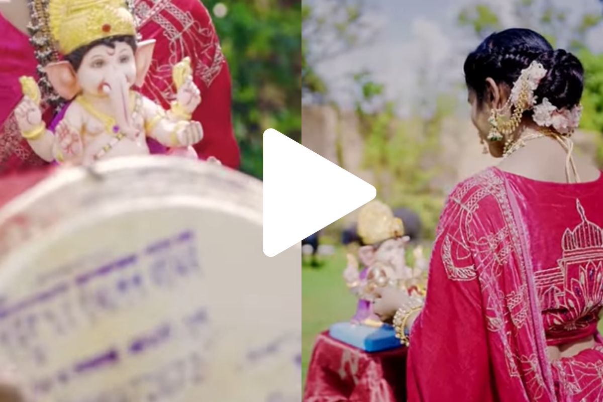 Rinku Rajguru: रिंकू राजगुरूला बाप्पाच्या आगमनाची ओढ; रॉयल लुकमध्ये करणार गणरायाचं स्वागत