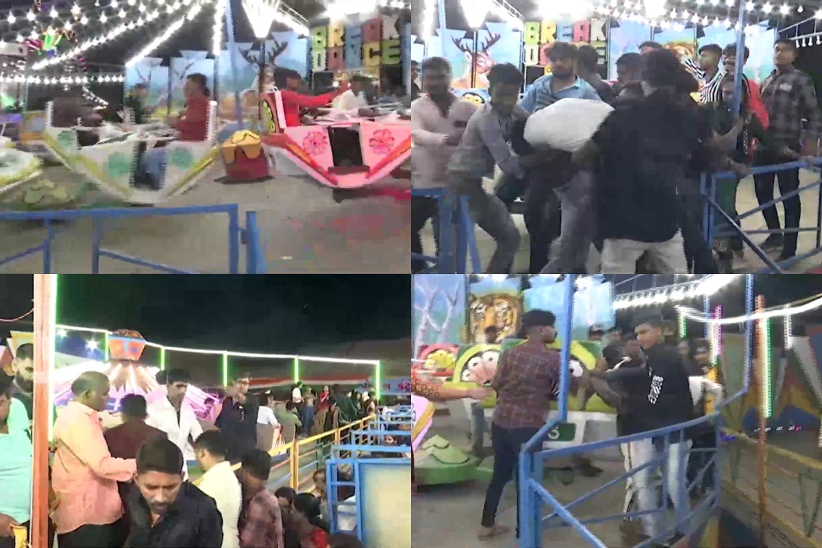 जत्रेत जाणं जीवावर बेतलं, राईड करताना झाला भयंकर अपघात, पाहा थरारक व्हिडीओ