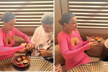 Nia Sharma: राखी बांधताना निया शर्माने परिधान केला इतका रिव्हिलिंग ड्रेस; फोटो पाहून भडकले नेटकरी Nia Sharma: राखी बांधताना निया शर्माने परिधान केला इतका रिव्हिलिंग ड्रेस; फोटो पाहून भडकले नेटकरी