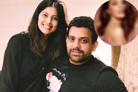 Abhidnya bhave with husband 