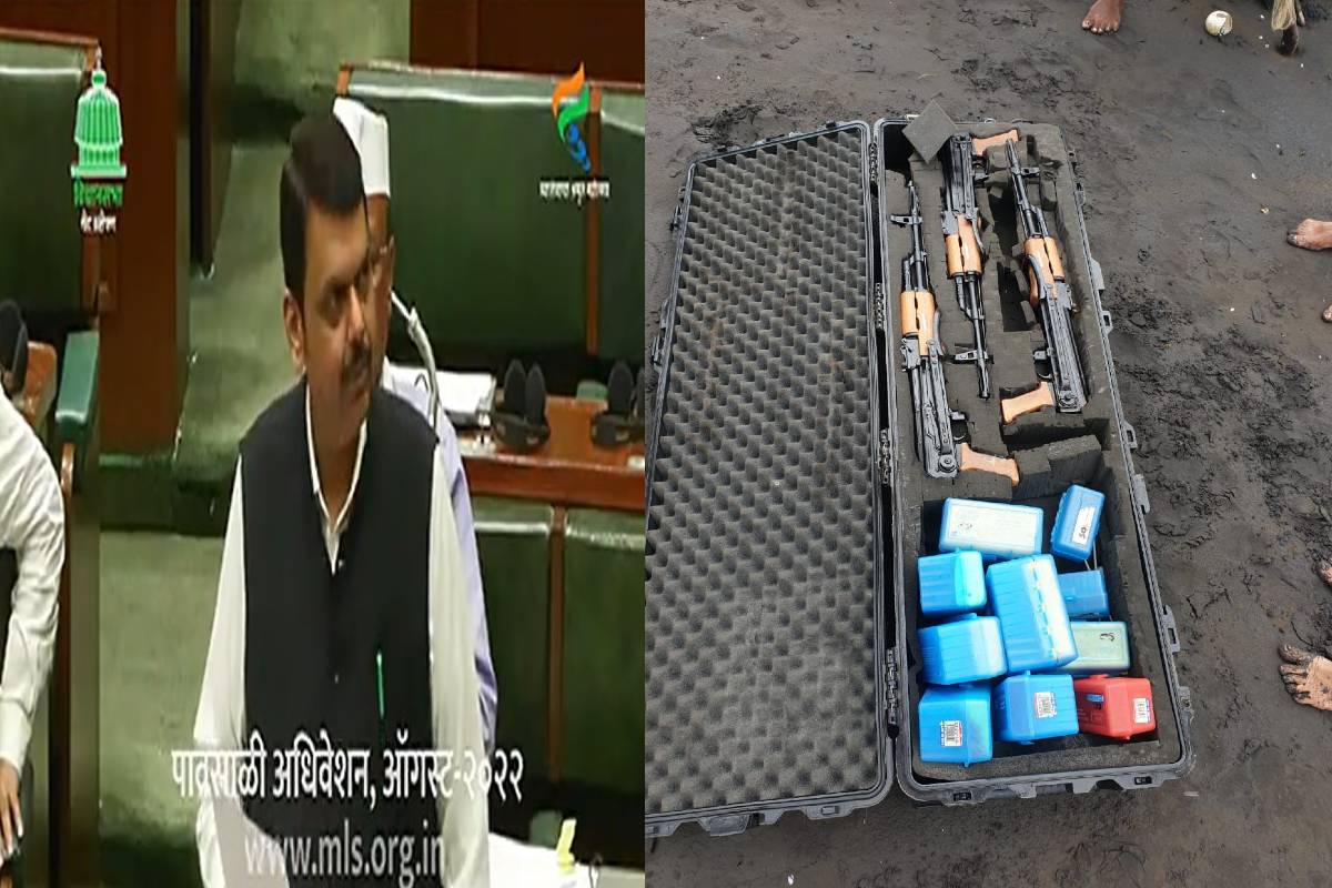 AK-47, काडतुसं सापडलेली बोट कुणाची? गृहमंत्री फडणवीसांनी विधानसभेत दिली मोठी अपडेट