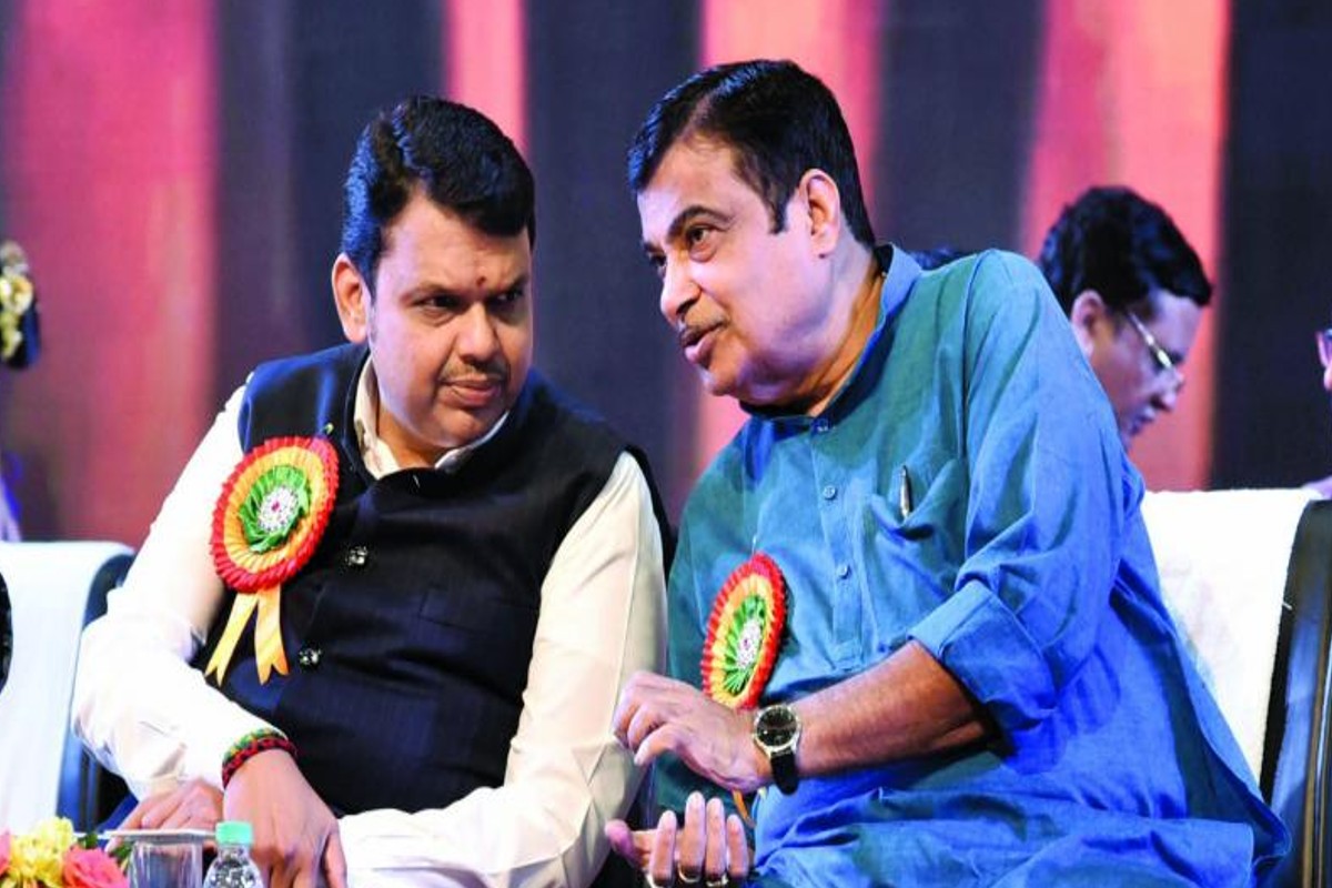 Nitin Gadkari Devendra Fadnavis