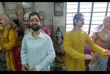 बाप्पाच्या दरबारात रंगणार सत्तांतराचा रंग, राजकीय देखाव्यांना मोठी पसंती, VIDEO