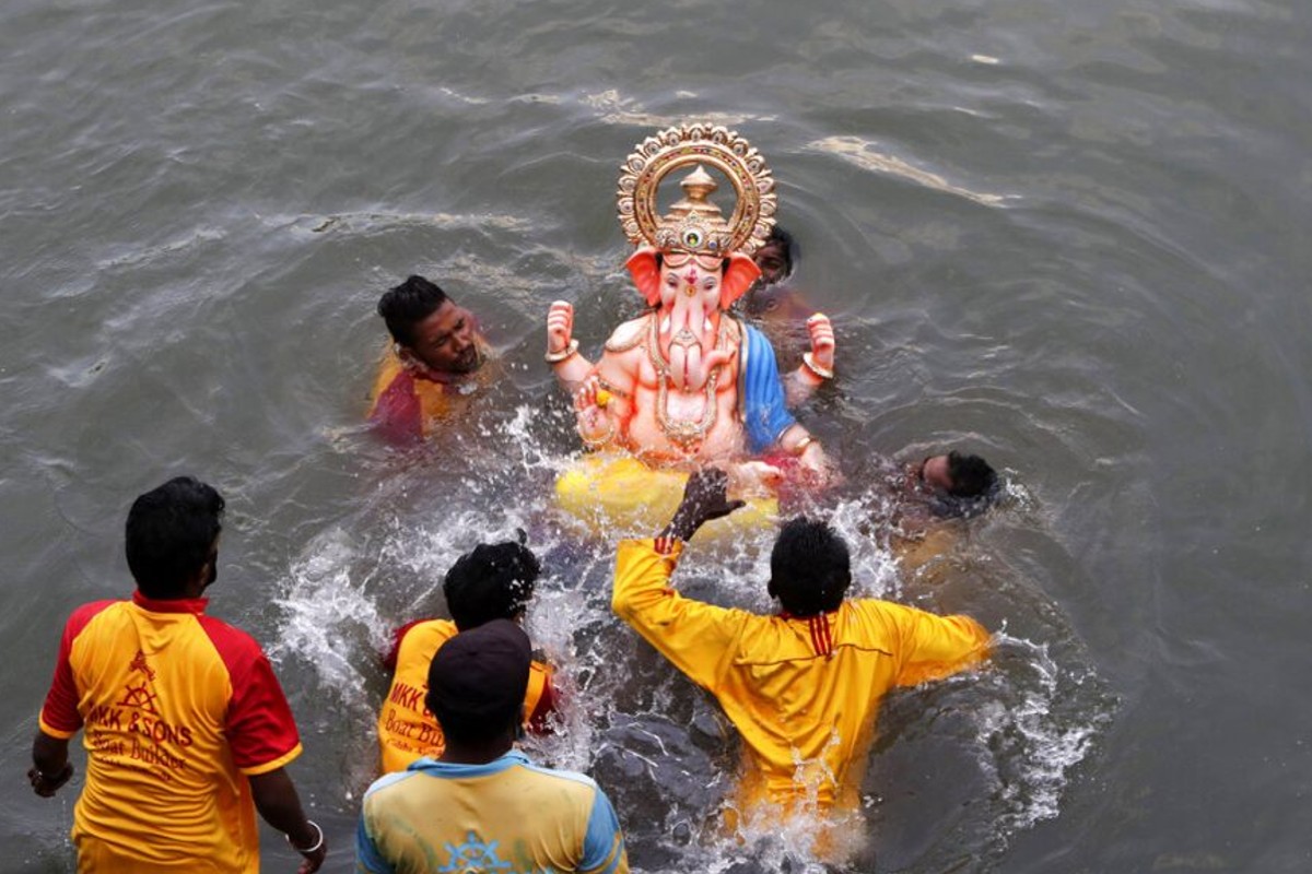 गणपती विसर्जन पंचगंगेतच! आमदार प्रकाश आवाडे आक्रमक, सनातनचा पाठिंबा, कोल्हापुरात नवा वाद पेटणार?