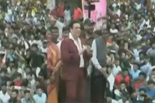VIDEO : अमरावतीत लाखोंचा जनसागर, गोविंदा थिरकला, फडणवीस पाहतच राहिले