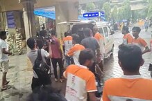 थर रचताना तोल गेला आणि घात झाला, सहाव्या थरावरुन गोविंदा कोसळला थर रचताना तोल गेला आणि घात झाला, सहाव्या थरावरुन गोविंदा कोसळला